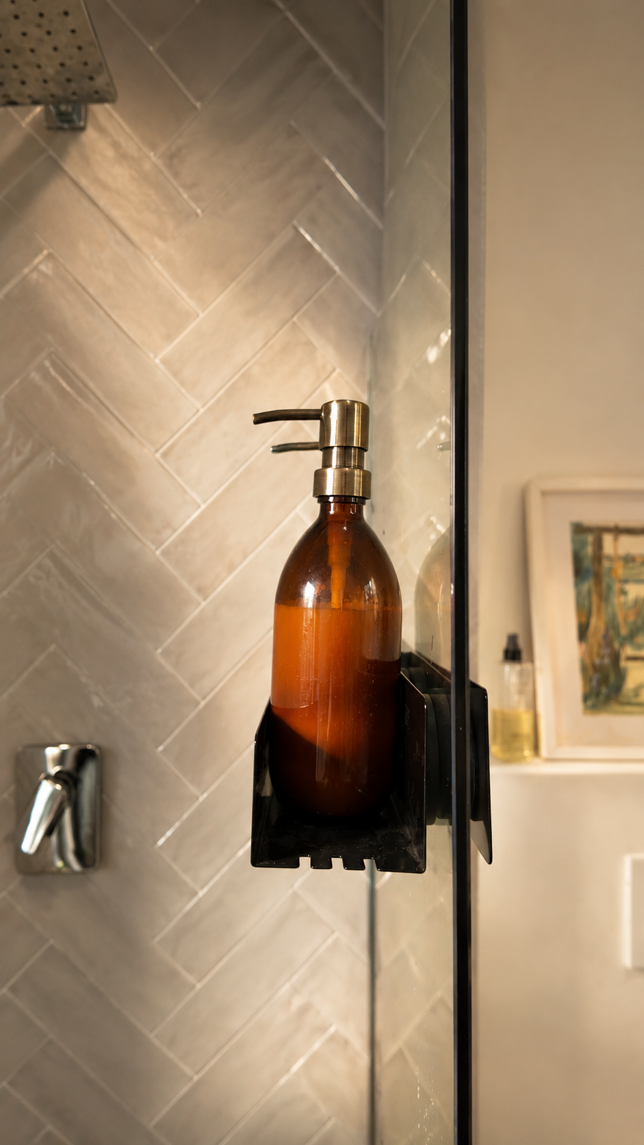 Klik Magnetic Shower Shelf