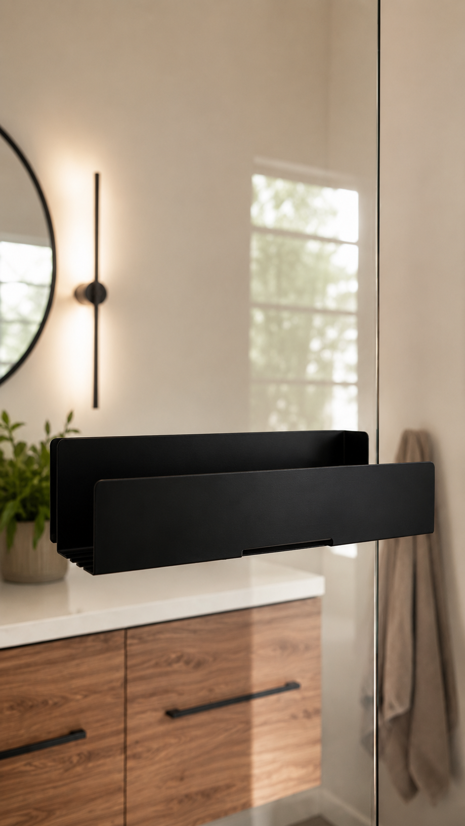 Klik Magnetic Shower Shelf