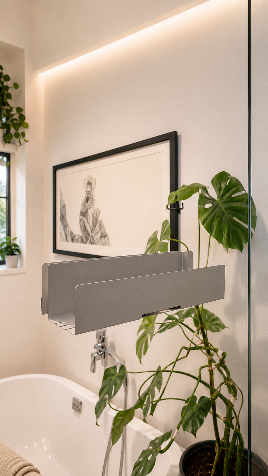 Klik Magnetic Shower Shelf